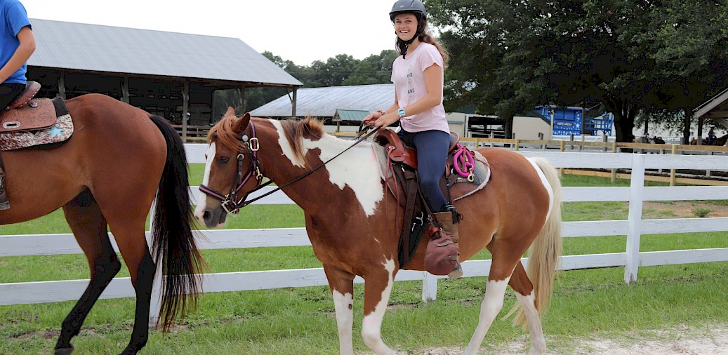 Girl on horse